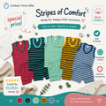Kids Color Stripe Set – Pack of 5