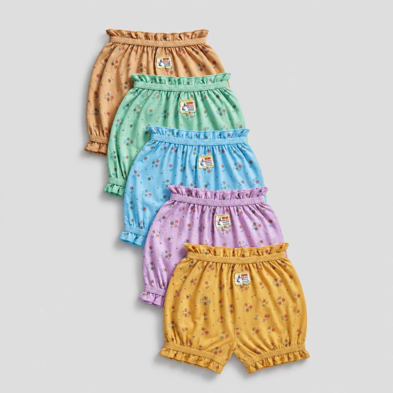 New Day Girls Mickey Drawer – Soft Cotton Kids Underwear Combo Pack of 5