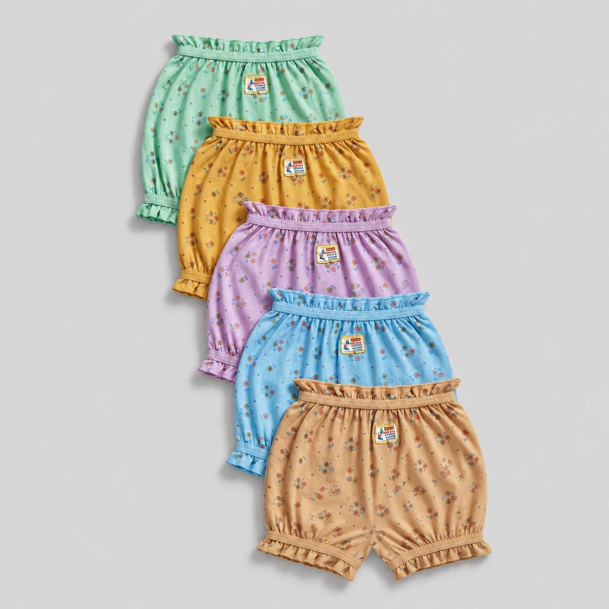 New Day Girls Mickey Drawer – Soft Cotton Kids Underwear Combo Pack of 5