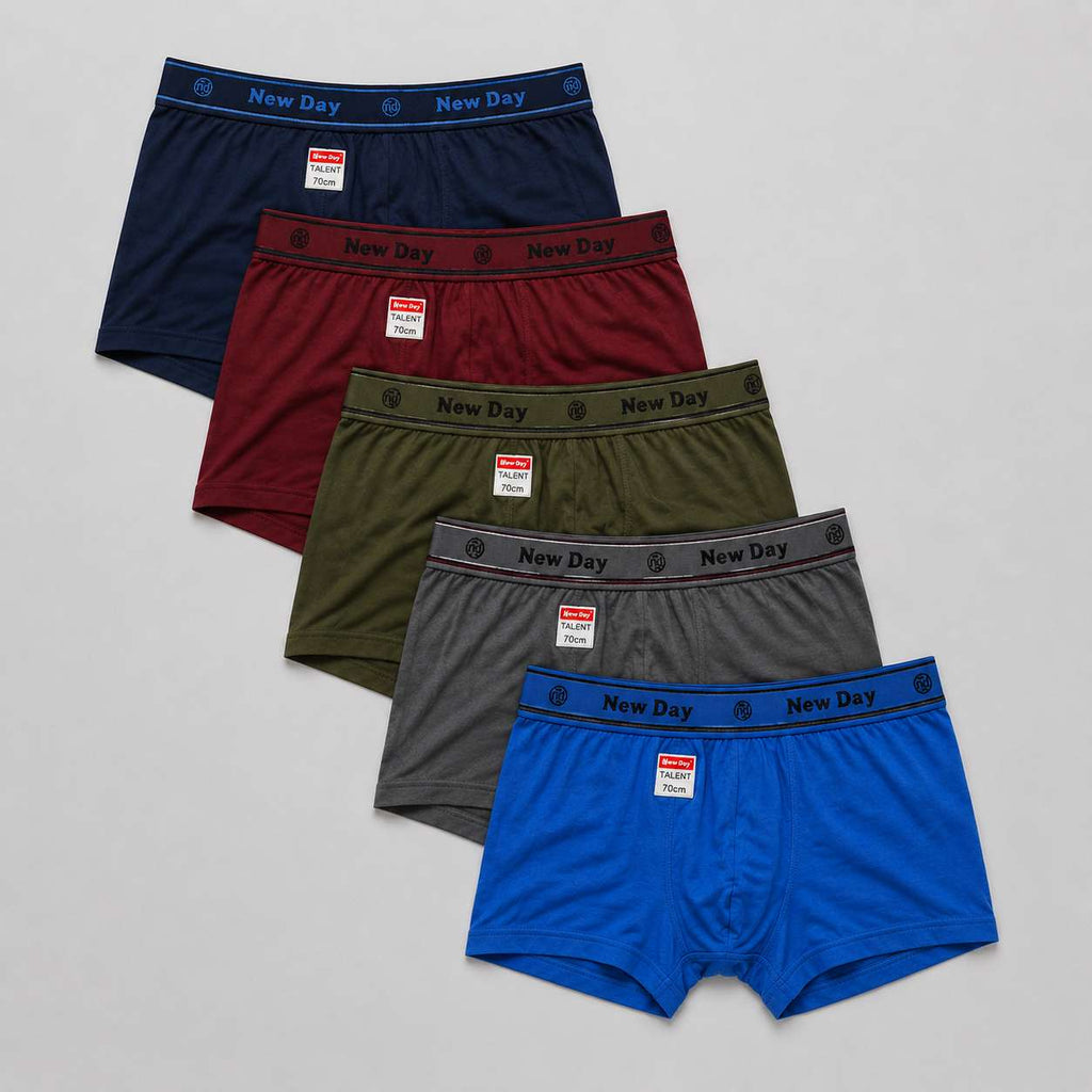 Boys Talent Drawer New Day Kids - Cotton Boys Innerwear Combo Pack of 5