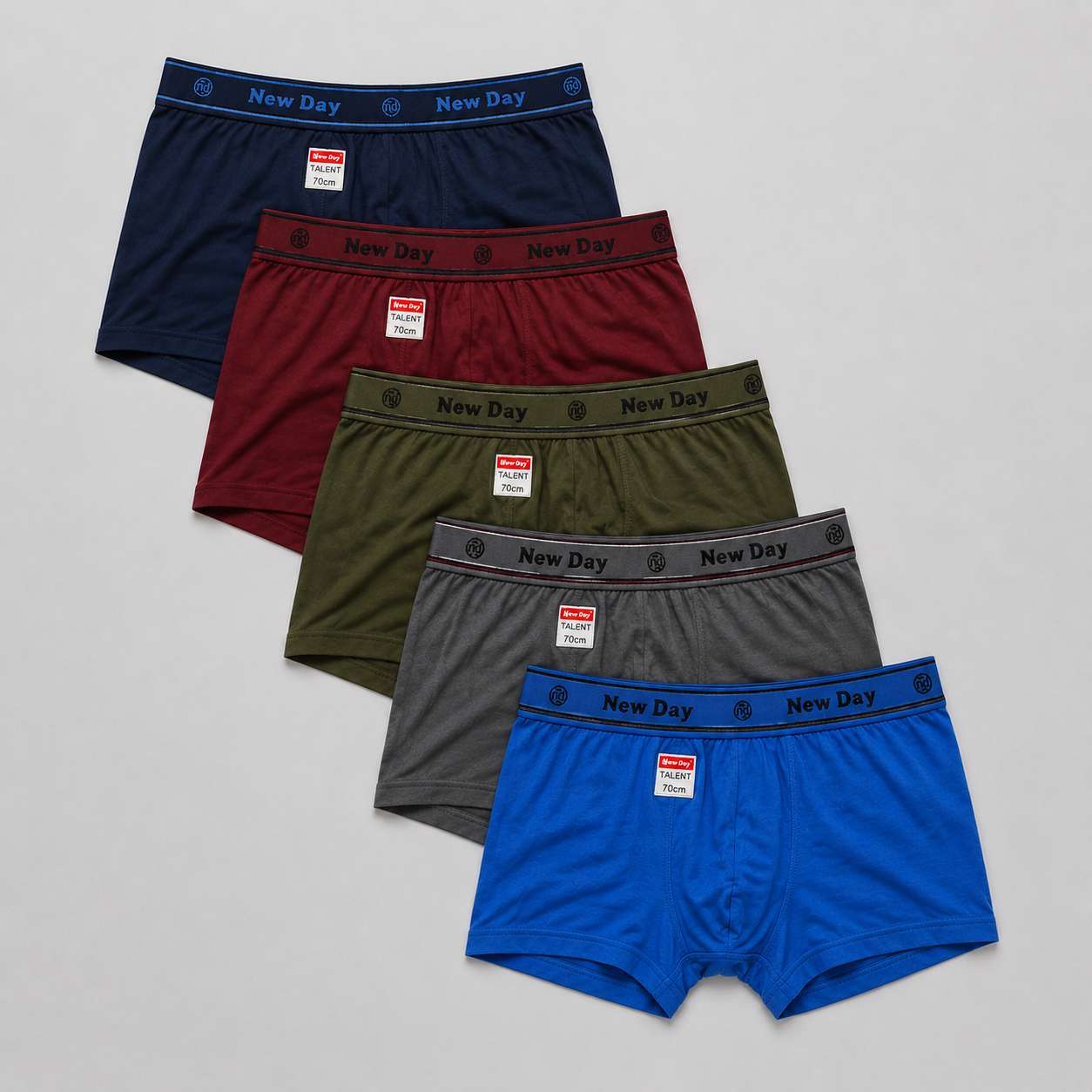 Boys Talent Drawer New Day Kids - Cotton Boys Innerwear Combo Pack of 5