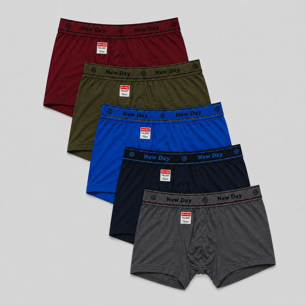 Boys Talent Drawer New Day Kids - Cotton Boys Innerwear Combo Pack of 5