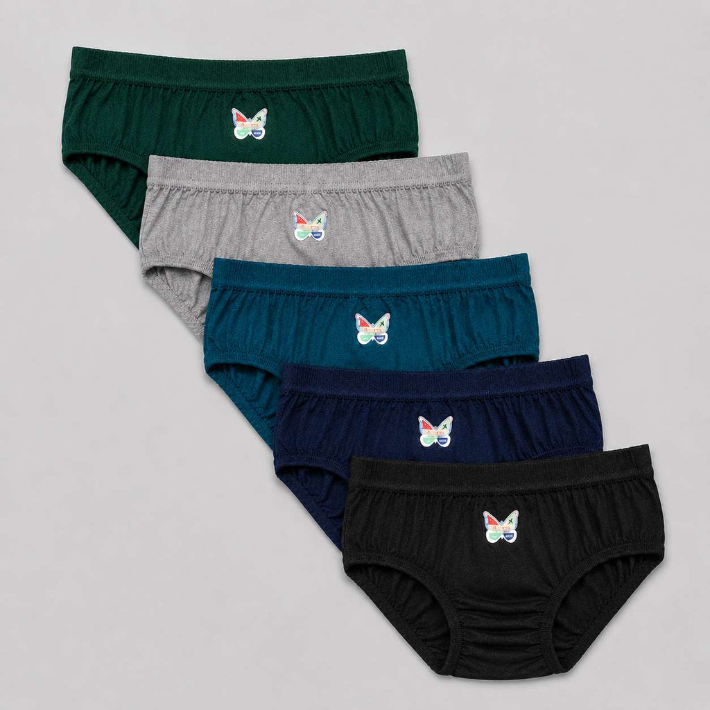 Arokya ICE Plain Ladies Panties – Cotton Women's Innerwear Combo Pack of 5