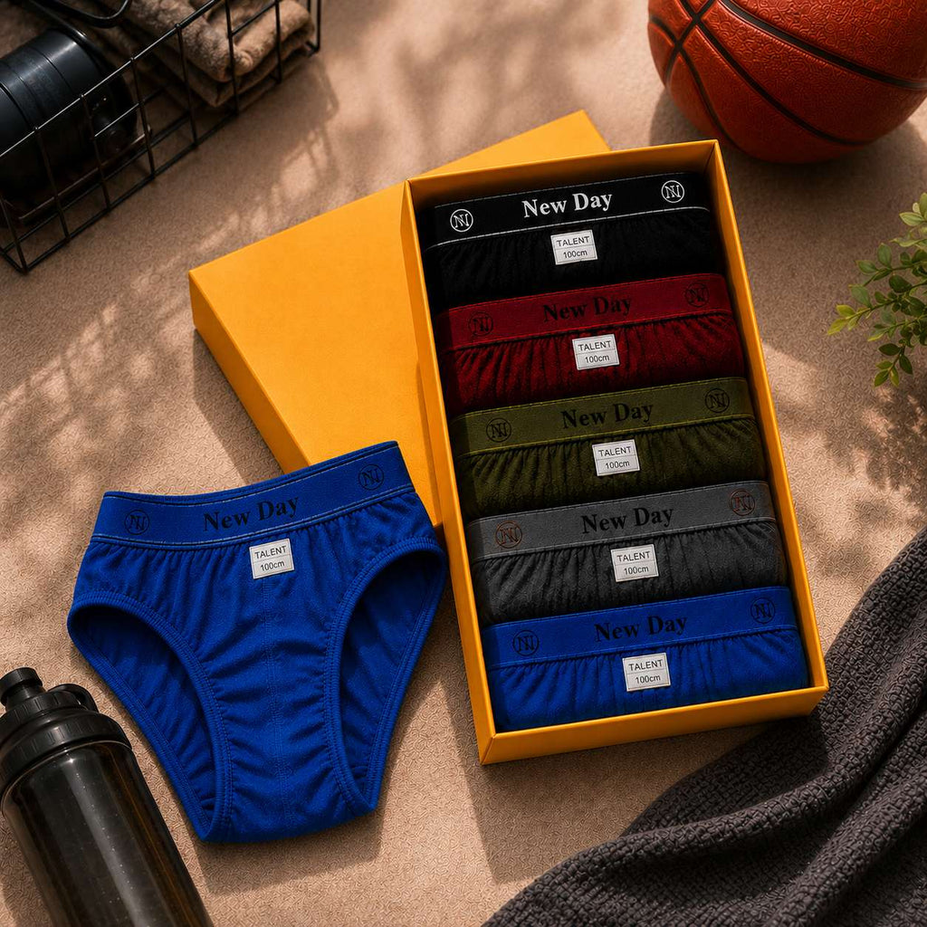 Jacktop Boys Kids - Cotton Innerwear Combo Pack of 5
