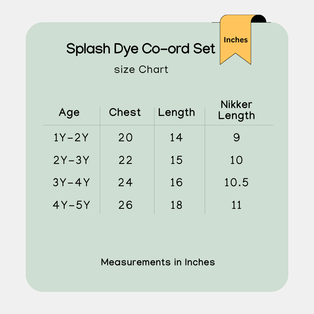 Splash Dye Co-ord Set