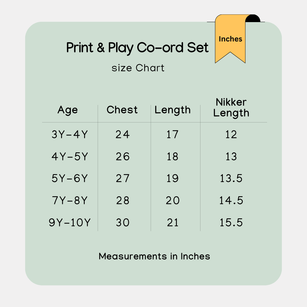 Print & Play Coord Set